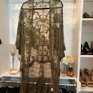 Long green kimono 💚